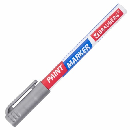 Marker-color (lacquer) 1.0 Brauberg Extra, reinforced by Nitro-base, alum, Serebryan 151965-9