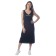 Women's dress, size 44, black color