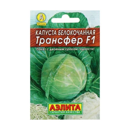 Cabbage seeds White "Transfer" F1 "Leader", 0.1 g.-1