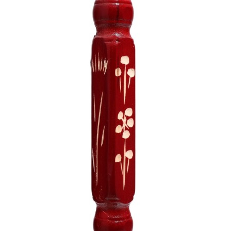 Souvenir cane 90cm, dragon hilt, dark, carved, mix color-2