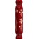 Souvenir cane 90cm, dragon hilt, dark, carved, mix color