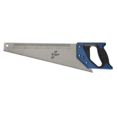 Hacksaw on wood tundra, 2k handle, 2D sharpening, heated tooth, 7-8 tpi, 400 mm-4
