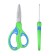Baby scissors 15 cm, Erichkrause Combi, handles with rubber inserts, with rounded ends of blades, mix