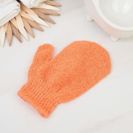 Washcloth - mittens of massage shares, 17 × 12 cm, color mix-7