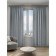 Decofest "Sophie" curtain, size 200x280 cm, gray color