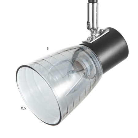 Rondor chandelier 3he14 40W Black 43x43x17 cm-6
