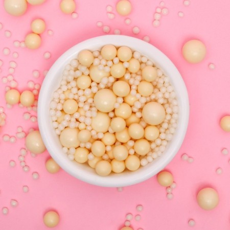 Sprinking-rice in confectionery and sugar glaze "Pearls" silver, 1.5 kg