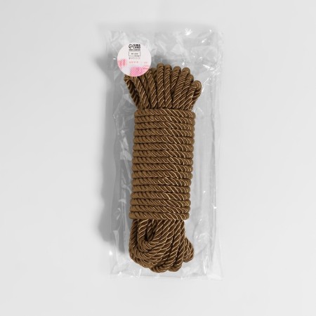 Cord twisted, d = 5 mm, 9 ± 1 m, coffee color-3