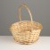 Set of wicker baskets, d29xh13.5/32cm, d23xh12/27cm, 2 pcs, willow