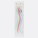 A set of curls, straight hair, on invisible, 32 cm, 6 strands, fluorescent, multi -colored