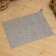 Bath mat "Economy", 38 x 52cm, felt, light gray