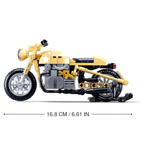 Designer motorcycle Sluban Model, 223 details 6+-1