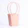 Bag for flowers embossing the powder moisture-resistant, 17x17-11.5x11.5-20 cm