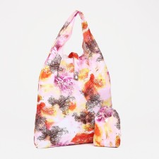 Permanent bag on the button, pink color