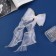 Hair clip "Schoolgirl" bow, 13x27 cm, ivory with Kantik
