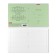 Notebook 18 sheets in the Erichkrause line "Classic", cover coated cardboard, output block, whiteness 100% whiteness, green