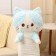 Skill of a soft toy "Cat", 100 cm, blue color, unnecessary