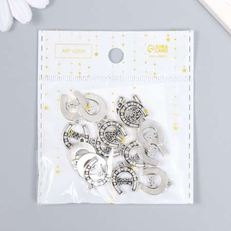 Souvenir Koshellek Metal "Snow - Good luck" 1.3x1.6 cm-4
