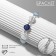 Bracelet "Night" with pearls, colored in silver, l = 16 cm