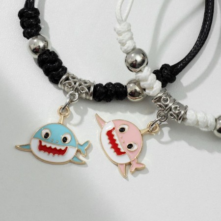 Bracelets "Demetrons" sharks, color, 7 cm-1