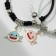 Bracelets "Demetrons" sharks, color, 7 cm