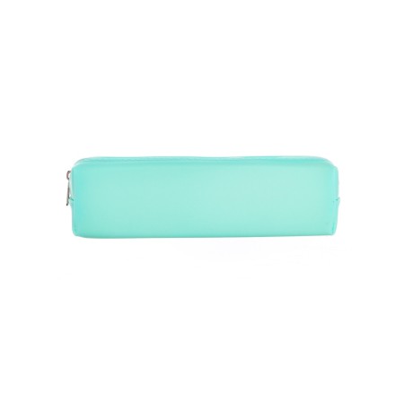 School foam on a zipper turquoise-2
