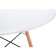 Wooden Table Table Buka/Metal, Natural 80x80x72 cm