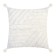 Decorative pillowcase "Ethel" BOHO, 45x45 cm, milk color, 100% cotton