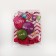 Latex ball 12 ", standard, set 12 pcs., Fuchsia color