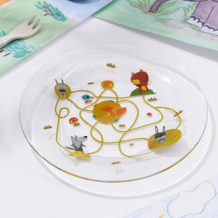 Plate of the Dolyana "Forest Fun", d = 20 cm-1