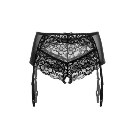 Erotic panties of Erolata with lace inserts, black, size 42-44-9