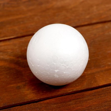 Figure for crafts and decoration "Ball" set 6 pcs., Size 1 pcs: 6 cm-1