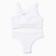 Female set (top, panties) color white, size 46-48