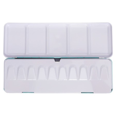 Watercolor paints, pearl, in a metal box, 24 colors-4