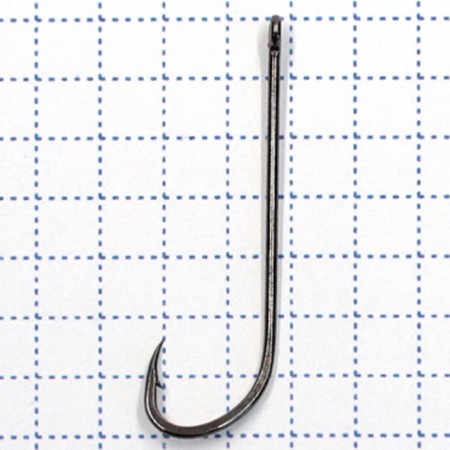 KOI LONG PlainShank hook, size 5 int, BN color, 10 pcs.
