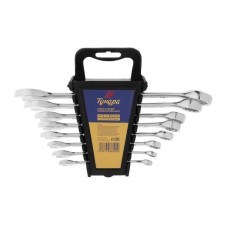 A set of keys combined in the holder of the tundra, CRV, mirror, 8 - 19 mm, 8 pcs.