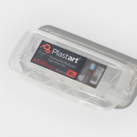 Egg storage container, 10 cells, 26.5 × 12.5 × 7 cm-1