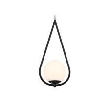 Suspended Ambrella Light, Modern, TR2598, 1HE27, Black Color