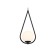 Suspended Ambrella Light, Modern, TR2598, 1HE27, Black Color