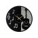 Watch Wall Interior "Guitar", silent, D-40 cm, with a mirror
