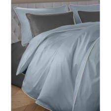 Satin Luxe Crystiller, size 175x210 cm, smoky-blue color