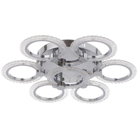 Economic Service chandelier with PDU 01506 LED 112W 3000-6000k, Dimmir., Chrome 60x60x10 cm-1