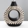 Board "Corneli" E27 40W black 18x26x41 cm Risalux