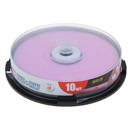 DVD+RW Mirex, 4x, 4.7 GB, Cake Box, 10 pcs