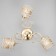 Chandelier 91262/3 E27 40W gold 52x52x25 cm Bayerlux