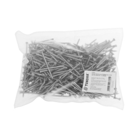 Nails of the tundra krep, construction, without coating, 2.5x50 mm, 1 kg-3