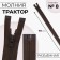 Lightning "Tractor", No. 8, detachable, automatic lock, 70 cm, brown color