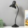 Oscar table lamp 1x40W E27 Black 20.5x14.5x56cm Risalux