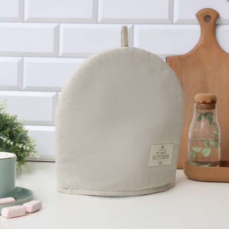 Ethel Goleka "ECO", Milk color, 28x28 cm, 70% HL, 30% flax, 190 g/m2