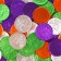DIPPO coins, colored with cocoa 4.5 g